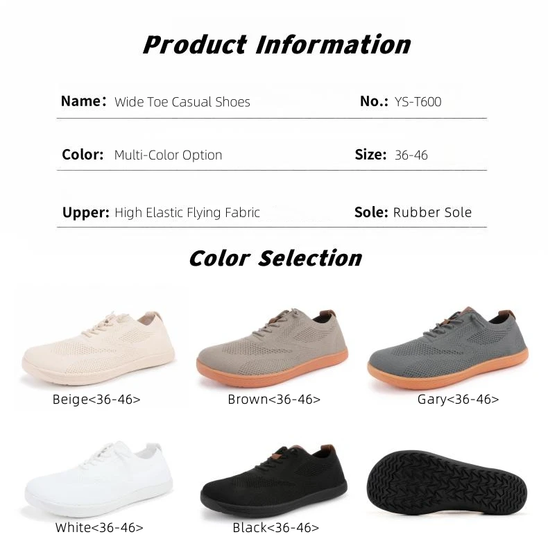Custom Trail Running Walking Sport Casual Shoes Zero Drop Barefoot Shoes Men